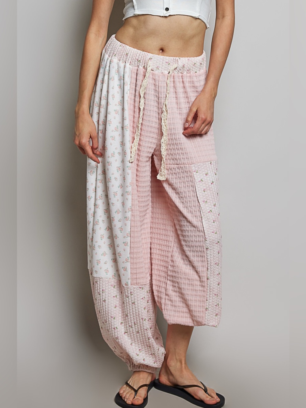 Strawberry Cream Mix Pant by POL